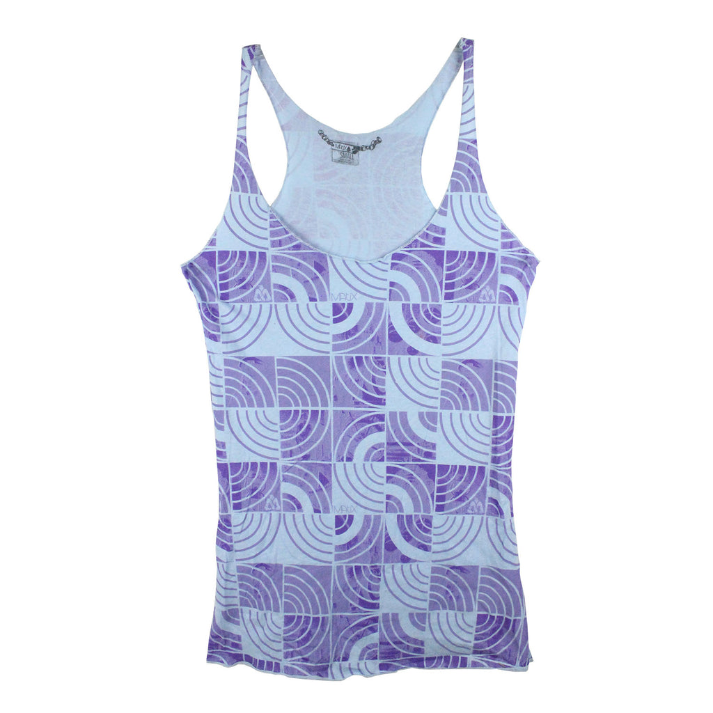 Matix Skateboard Tank Top Half Circles Purple - Small – TGM Skateboards