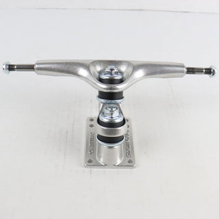 Single Longboard Truck Gullwing Sidewinder Silver 9.0" Axle