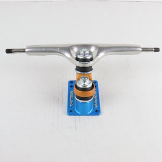 Single Longboard Truck Gullwing Sidewinder Silver/Blue 10" Axle