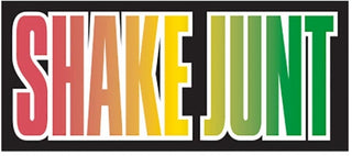 SHAKE JUNT Sticker Mainline 3.5" x 6" Black Rasta