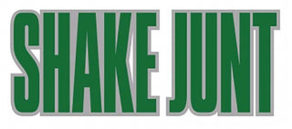 SHAKE JUNT Sticker Mainline 3.5" x 6" White Green
