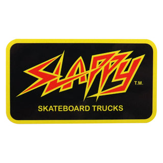 Slappy Skateboard Trucks Sticker Throwback 2.25" x 4"