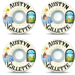 Sml Skateboard Wheels 52mm Austyn Gillette Still Life OG Wide 99A with Andale Bearings
