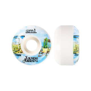 Sml Skateboard Wheels 53mm Youness Amrani Still Life OG Wide 99A White