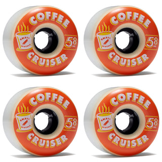 Sml Skateboard Wheels 58mm Coffee Cruiser Jude 78A White