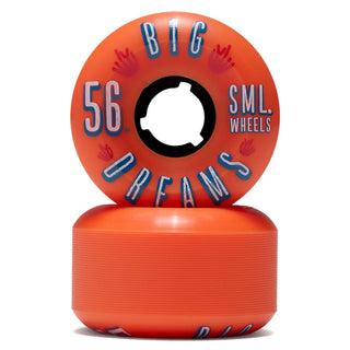 Sml Skateboard Wheels 56mm Succulent Cruiser 92A Sun Up Orange