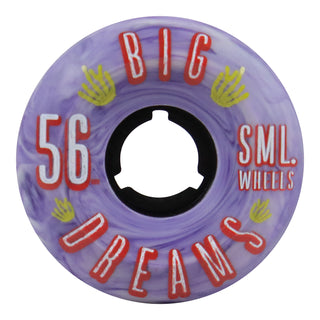 Sml Skateboard Wheels 56mm Succulent Cruiser 92A Purple Swirl