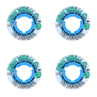 Snot Wheel Co. Skateboard Wheels 48mm Lil Boogers 101A Blue/Blue Core
