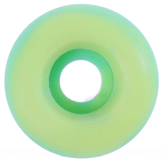 Snot Wheel Co. Skateboard Wheels 50mm Lil Wide Boys 101A Green/Yellow Swirl