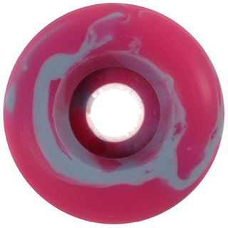 Snot Wheel Co. Skateboard Wheels 51mm Wide Boys 99A Ice/Pink Swirl