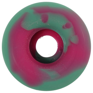 Snot Wheel Co. Skateboard Wheels 55mm Wide Boys 97A Ice/Pink Swirl