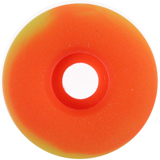 Snot Wheel Co. Skateboard Wheels 58mm Wide Boys 99A Yellow/Orange Swirl