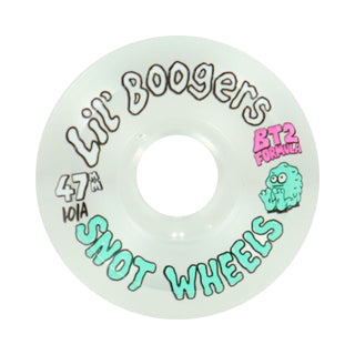 Snot Skateboard Wheels 47mm Lil Boogers Conical 101A Clear