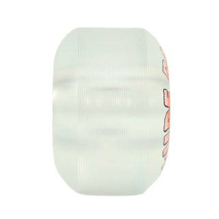 Snot Skateboard Wheels 57mm Wide Boys 101A Clear/Orange
