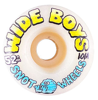 Snot Wheel Co. Skateboard Wheels 52mm Wide Boys 101A Glow in the Dark