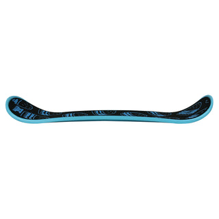 Krown Snowskate 9" x 32" Burgers Blue Color Studded Grip Combo