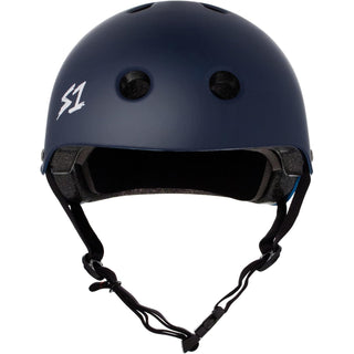 S-One Skateboard Helmet Lifer Navy/Matte + 2 Sizing Liners