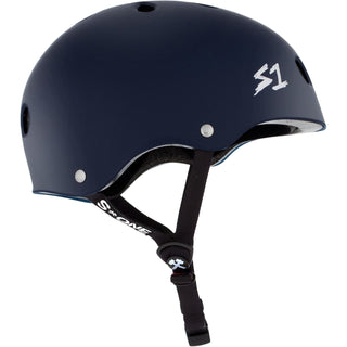 S-One Skateboard Helmet Lifer Navy/Matte + 2 Sizing Liners