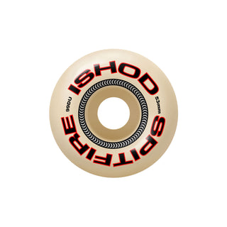 Spitfire Skateboard Wheels 53mm F4 99A Ishod Lock-In Classic Natural