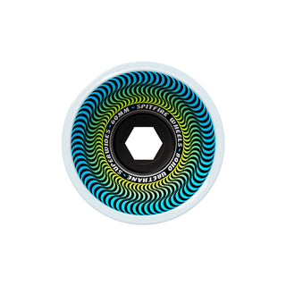 Spitfire Skateboard Wheels 80HD Superwides 60mm Ice Grey with Bronson Pro G3 Bearings