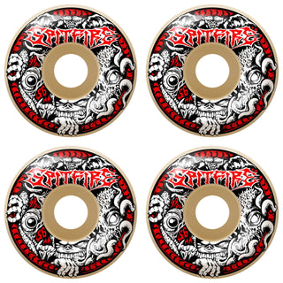Spitfire Skateboard Wheels 56mm F4 99A Demon Gate Radial Full Natural