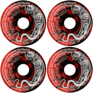 Spitfire Skateboard Wheels 53mm Geering Tormentor Conical Full Black/Red