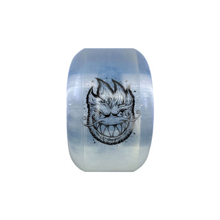 Spitfire x Grimple Stix Skateboard Wheels Sapphire Grimple Dust 58mm Clear W/ Silver Glitter 58mm
