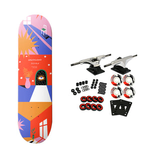 Sovrn Skateboard Complete Greenwood Toca 8.25"