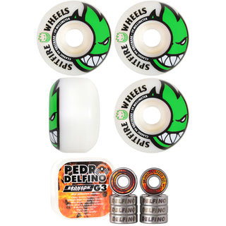 Spitfire Skateboard Wheels 59mm Bighead with Bronson Pro G3 Bearings
