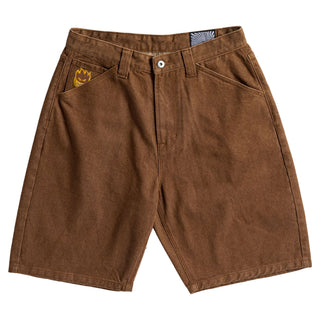 Spitfire Wheels Shorts Bighead Denim Brown