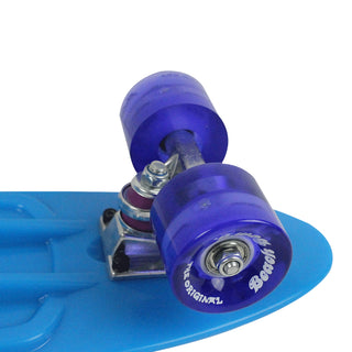 Street Surfing Plastic Cruiser Beach Board Glow Blue