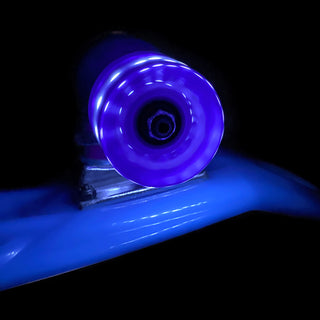 Street Surfing Plastic Cruiser Beach Board Glow Blue