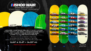 2025 Skateshop Day Deck - Real Ishod Custom 1 Blind Bag EZ Twin 8.25" x 31.8"