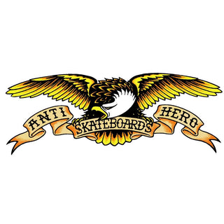 Anti Hero Skateboards Sticker Eagle Brown 5" x 2"