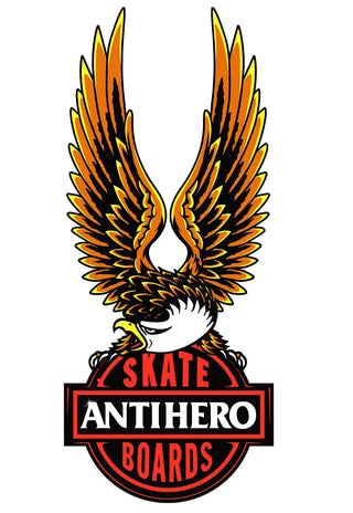 Anti Hero Skateboard Sticker Nothings Free Ramp Sticker large  5" x 10.5" 5-Pack