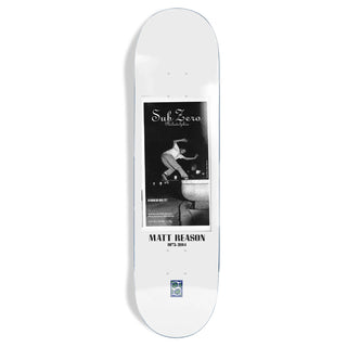 Sub Zero Skateboard Deck Matt Reason 8.5" x 31.95"