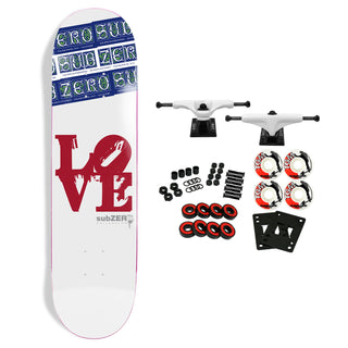 Sub Zero Skateboard Complete Love Park II 8.25" x 31.95"