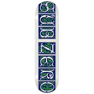 Sub Zero Skateboard Complete Vines Screenprinted White 8.5" x 31.65"