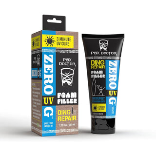 Phix Doctor Surfboard Repair Kit Zero G UV Foam Filler 2.25oz