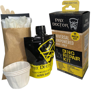 Phix Doctor Surfboard Repair Kit Sunpowered Epoxy/Poly Universal Kit 4oz