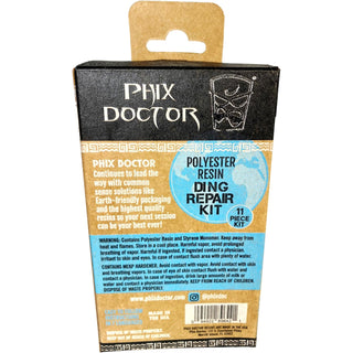 Phix Doctor Surfboard Repair Kit Polyester Repair Kit 4oz