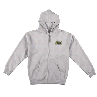 Anti Hero Skateboards Hoody Anti-Hiero Zip Grey Heather/Black/Yellow Grey