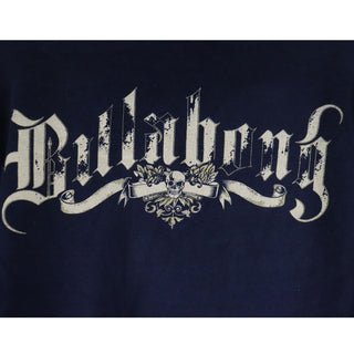 Billabong Youth Hoody Skull Logo Pullover Navy/Cream Kids