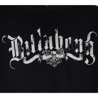 Billabong Youth Hoody Skull Logo Pullover Black/White Kids