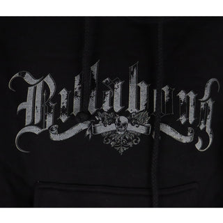 Billabong Youth Hoody Skull Logo Pullover Black/Grey Kids