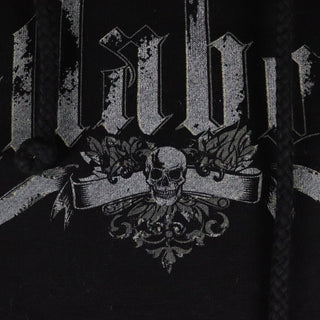 Billabong Youth Hoody Skull Logo Pullover Black/Grey Kids