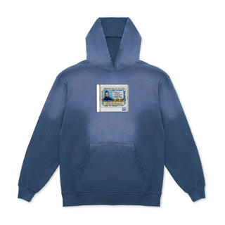 Color Bars Skateboards Hoody ODB ID Card Blue