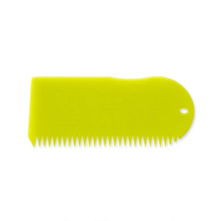 Sex Wax SURF BOARD WAX COMB YELLOW