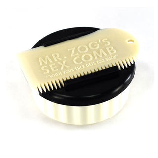 Sex Wax SURF WAX CONTAINER WITH COMB WHITE