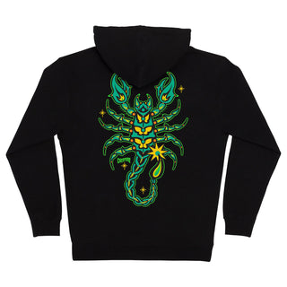Creature Skateboard Sweatshirt Deadly Sands Zip Up Hoody Black